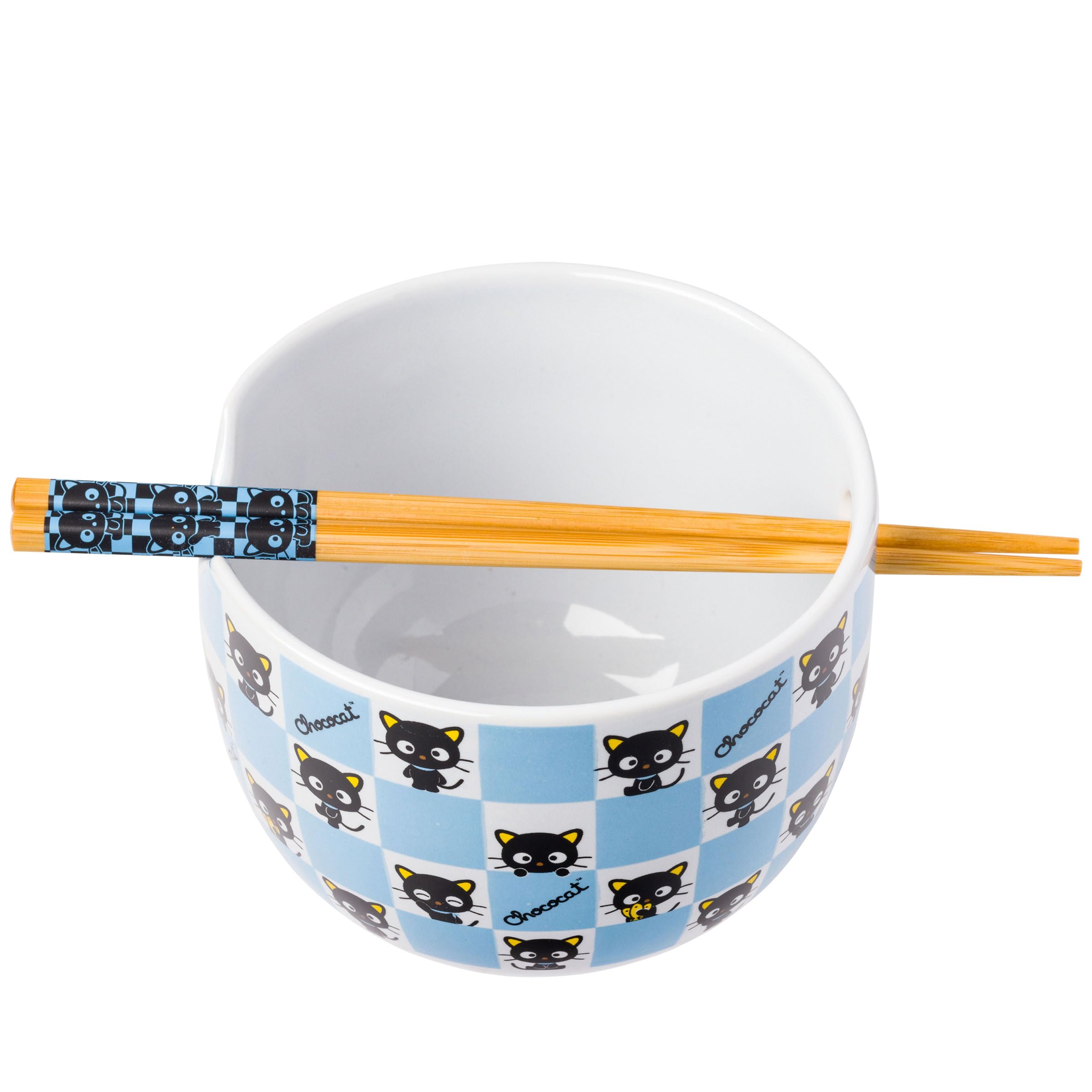 Amazon.com: Silver Buffalo Hello Kitty and Friends Chococat Checkered ...