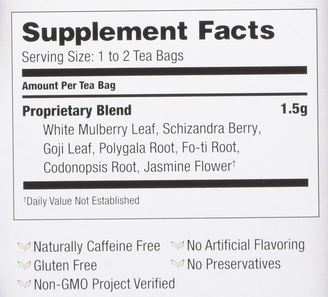 Bravo Tea Sleep & Renew Herbal Tea Caffeine Free, 20 Tea Bags image 5