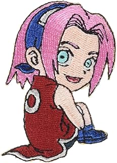 Naruto Sakura Super Deform Patch Miniature Novelty Toys,