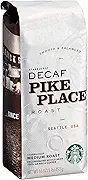 Starbucks Decaf Whole Bean Coffee, Pike Place , 16 OZ