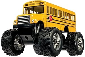 Toysmith Monster Bus: Conquer Off-Road Adventures