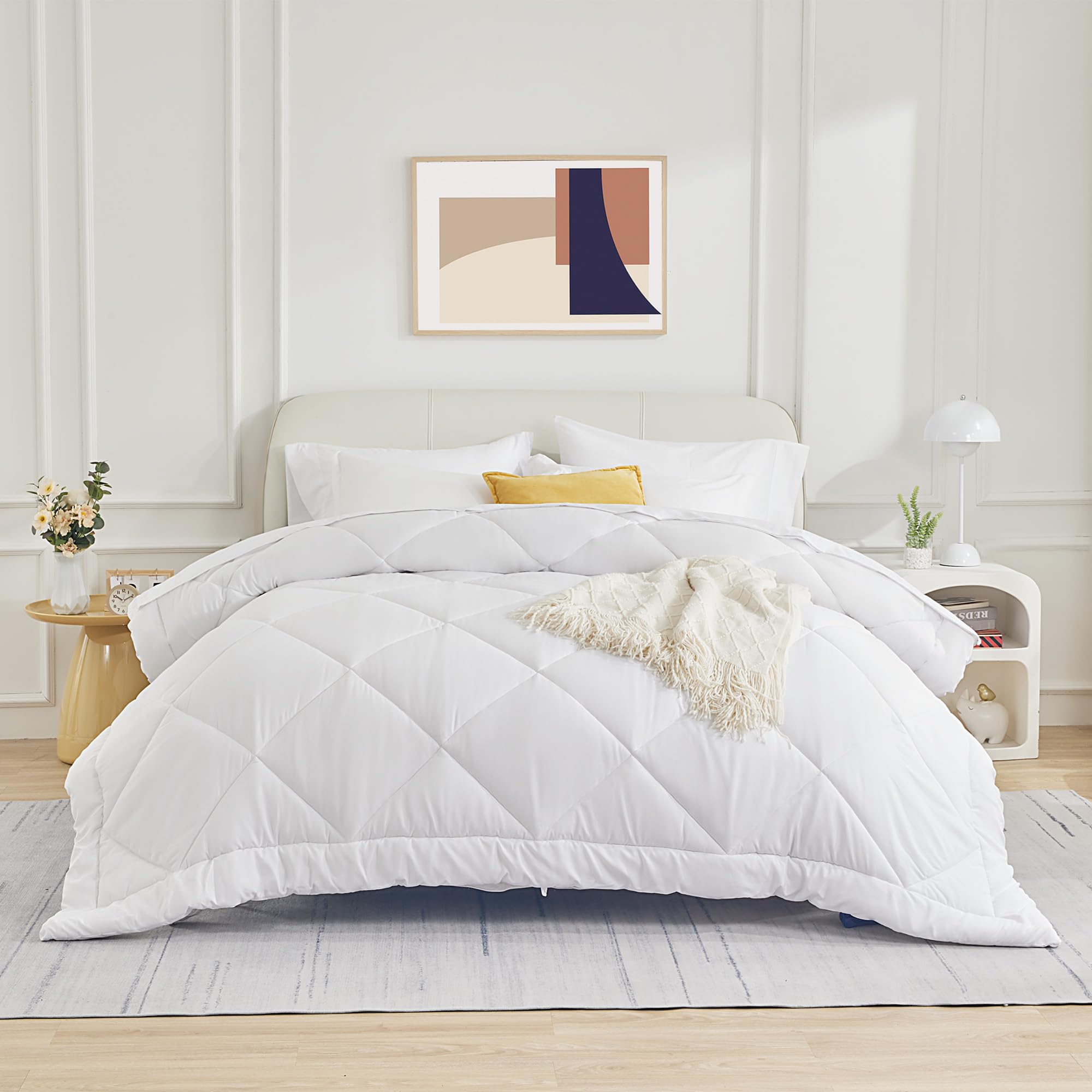 VK·LIVING Cooling Comforter King Size, Reversible All Season Cooling Comforter, Breathable Soft Lightweight Comforter For Hot Sleepers Blue 74c75640 97d3 476f A49b 17f90d91c77a.c1db51e903a054d5075e6da45fd97aaf