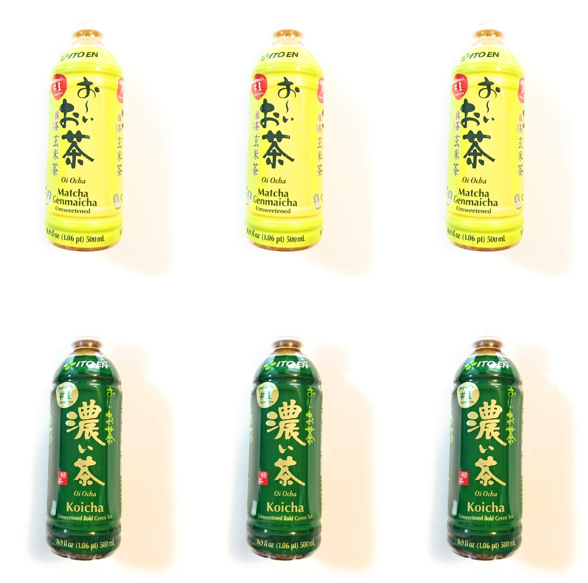 Buy 3 Pack Ito En Matcha Genmaicha (Unsweetened)16.9 Fl Oz AND 3 Pack