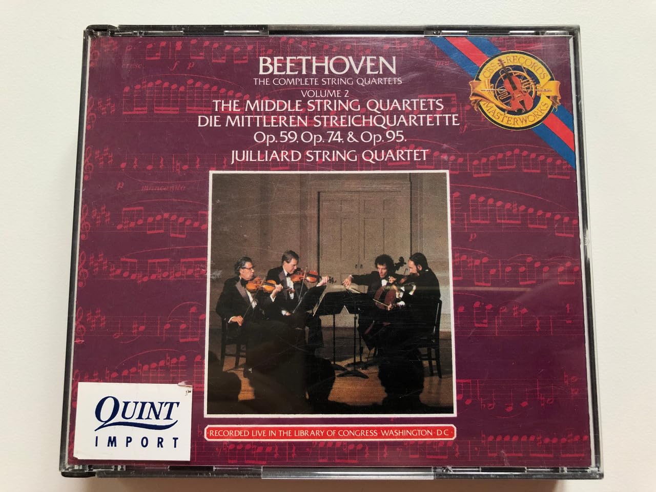 Die mittleren Streichquartette [Audio CD]