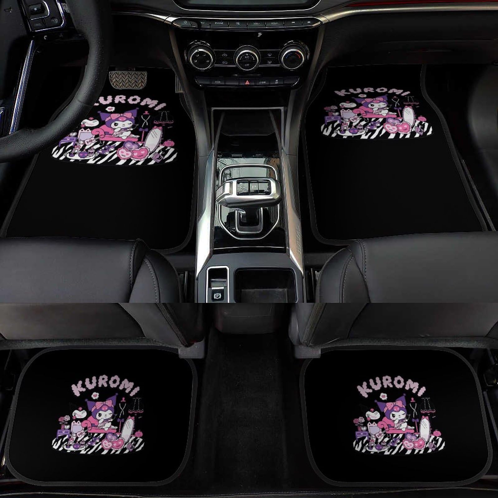 Amazon | クロミ ちゃん カーマット 4点セット フロアマット 車 軽 