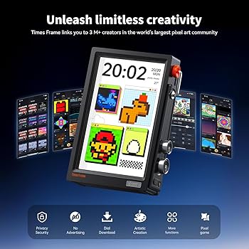 Amazon.com : Divoom Times Frame – Floating WiFi Digital Picture