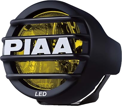 PIAA DK536G Aftermarket Lamp, LED Driving Light Distribution, Ion Yellow, 27600cd, LP530 Series, Pack of 2, 12V/9.4W, Vibration Resistant, 10G, Waterproof, Dustproof, IPX7 Compatible, ECE, SAE