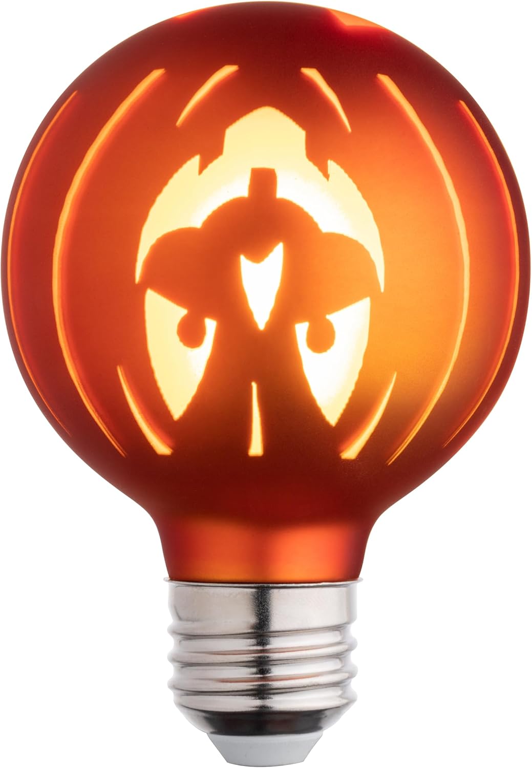 G25 LED Orange Halloween Light Bulbs 3W 30 Watt Equivalent E26 Base