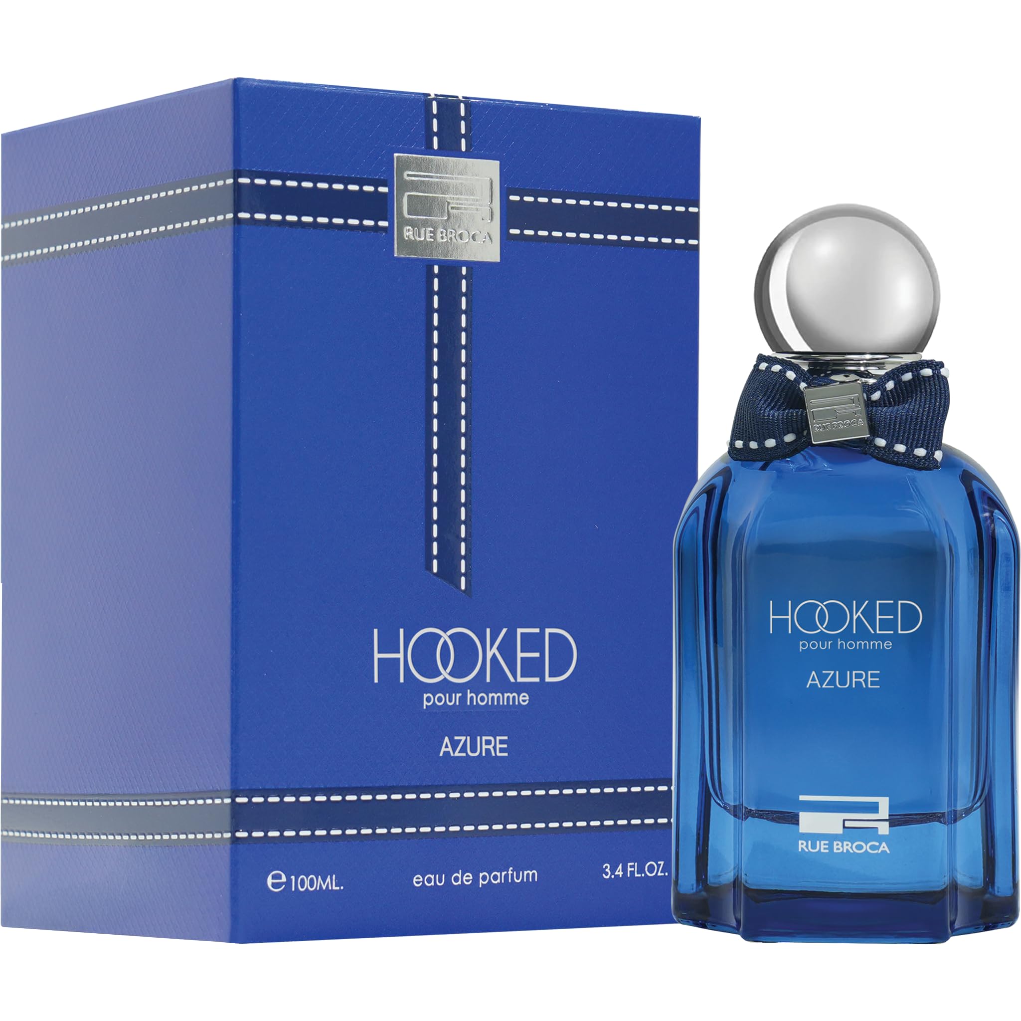 Amazon.com : Rue Broca Hooked Azure Eau de Parfum for Men, 3.4 Fl