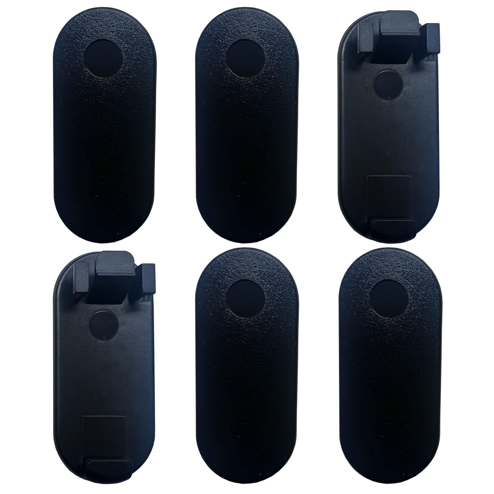 MINGYINIGE 6Pack PMLN7438AR Belt Clip Compatible for Motorola Talkabout T80 T100 T107 T110 T114 T200 T210 T260 T265 T800 T270 T280 T380 T470 Twin Pack to Carry Two Way Radio