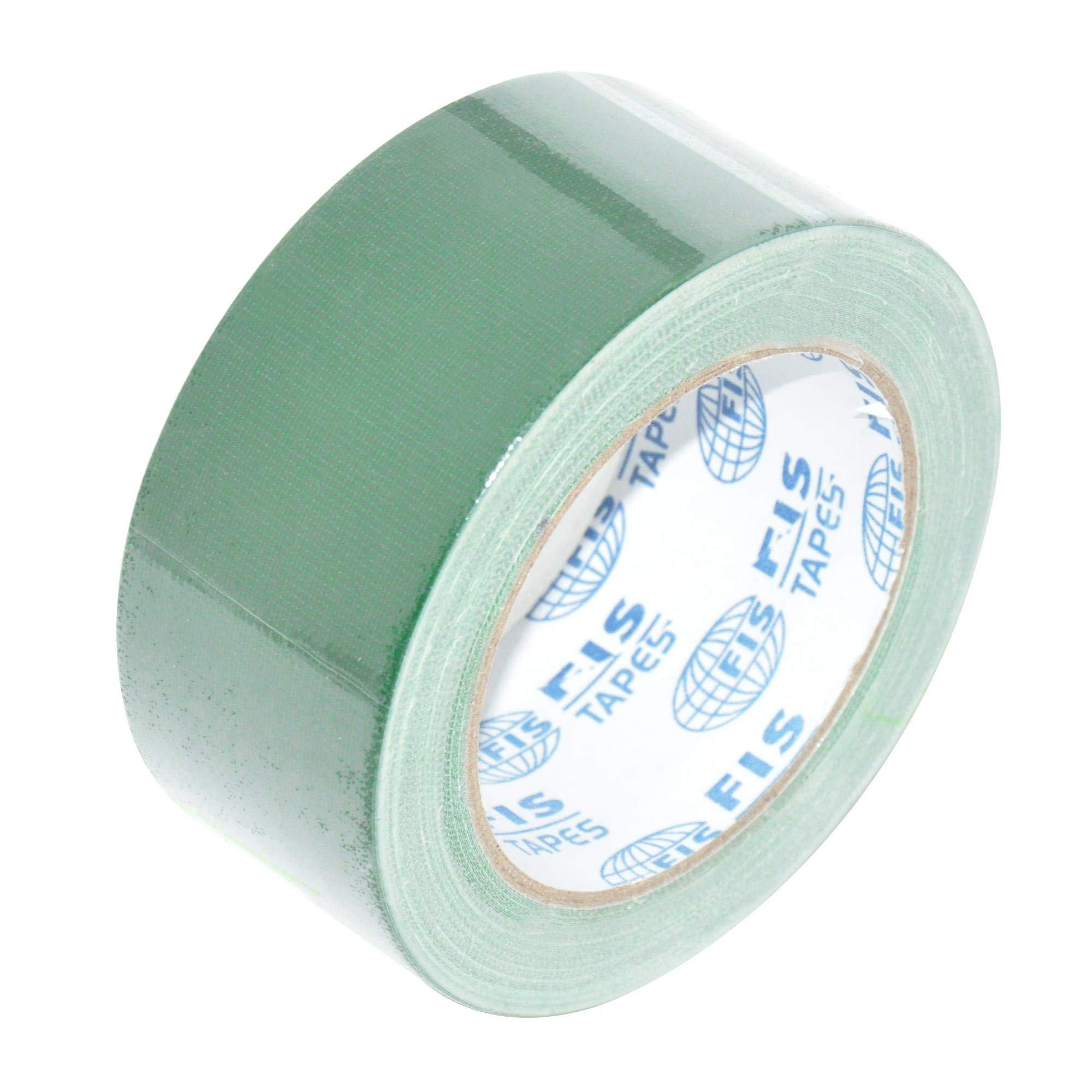 FIS Duct Tapes, Green Color, 2 Inch (48 mm) x 20 yds Size - FSTA2X20DTGR