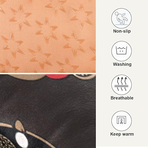 Miniatura 4 de Cama para bulldog francés y gatos, cómoda cama rectangular para mascotas, cama ultrasuave y calmante para perros pequeños y medianos, 24 x 18