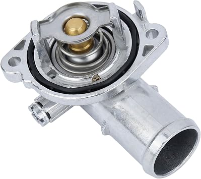 Upgrade aluminum thermostat housing assembly. Replaces part # 5184570AH, 902-3036.Fit for 2011-2021 Dodge Journey & Grand Caravan, Chrysler Town & Country, Dodge Avenger& VW Routan.