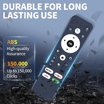 Voice Replacement Remote Control for ZENTALITY Portable Smart Projector A10 Plus