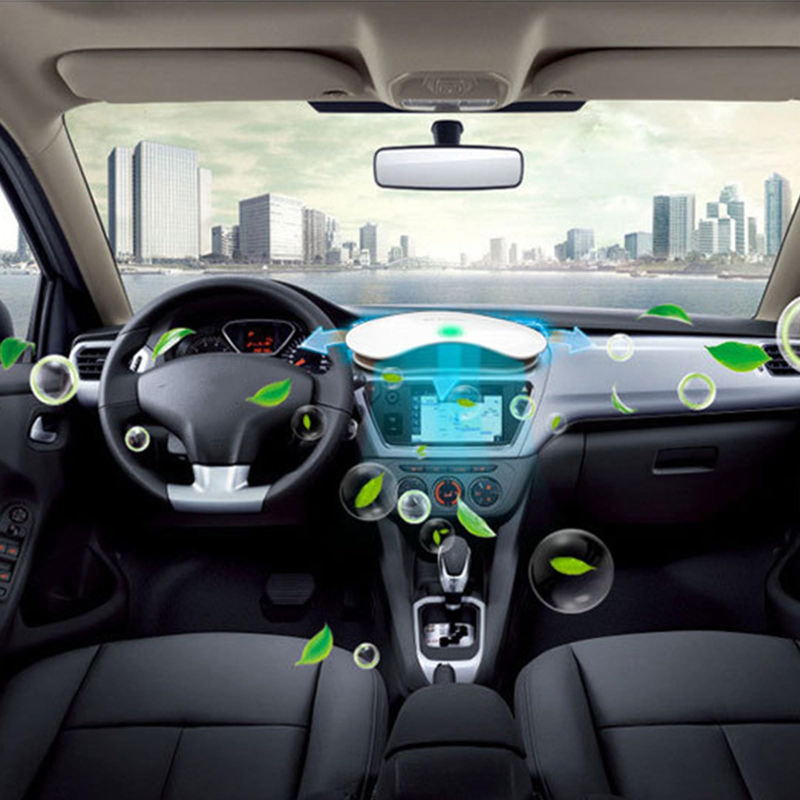 Kleiner Auto 5v mit Anionenfunktion aus Abs, Tragbar