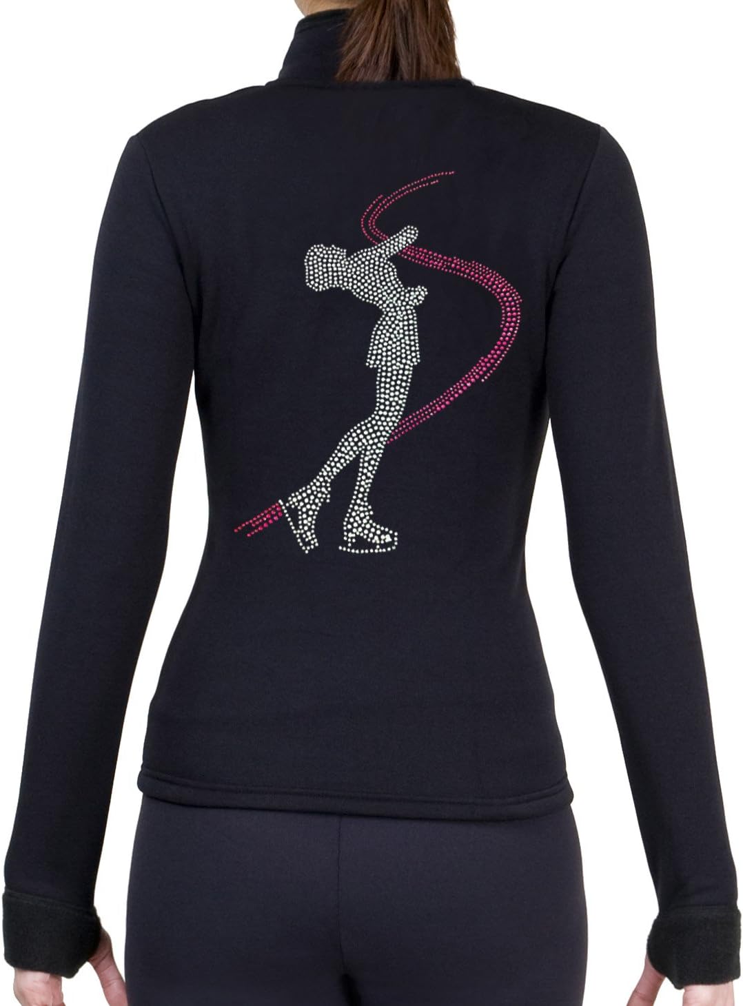 NY2 SPORTSWEAR Figure Skating Polartec Polar Fleece Jacket with Rhinestones JR234MIX - Child Sizes