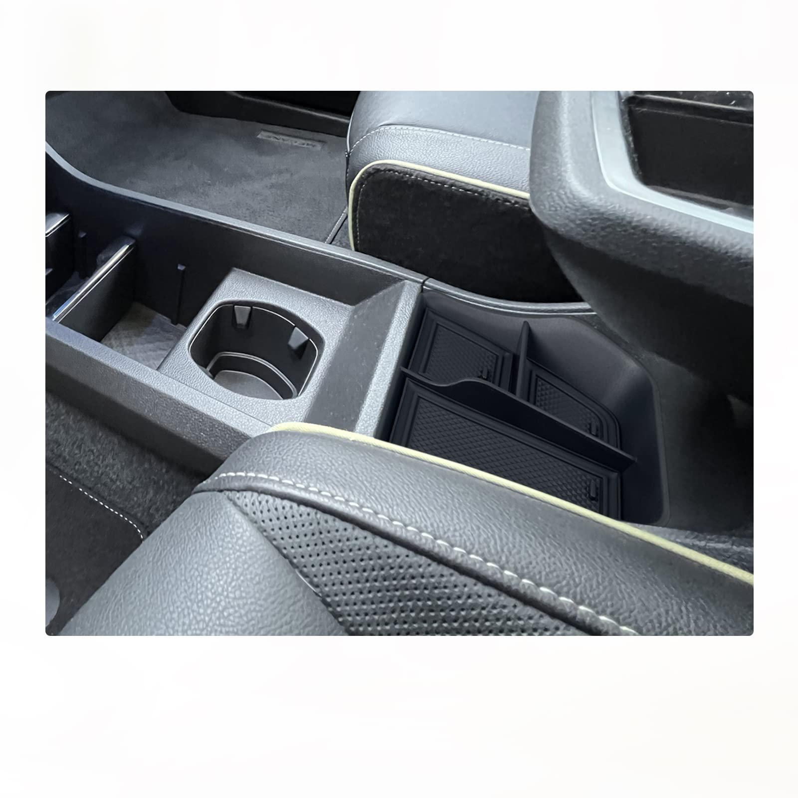 Boîte Rangement Accoudoir NQ5 Boîte De Rangement Console Centrale Pour Kia Sportage NQ5 2022-2024 - Avec Tapis Antidérapant, Organisation Optimisée