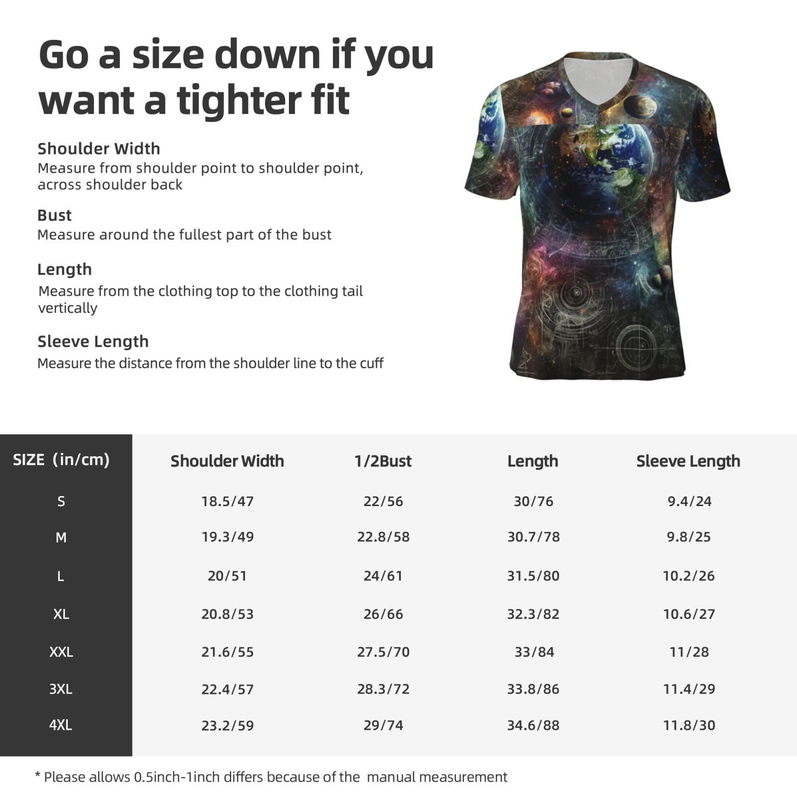 Stylish Athletic Sports Jersey Math-Equations-Planets Men's Rugby Jersey Medium Black