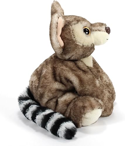 Miniatura 3 de The Petting Zoo Ringtail - Peluche de gato, regalos para niños, animales salvajes de la vida silvestre Onez, juguete de peluche de lemur, 12 pulgadas