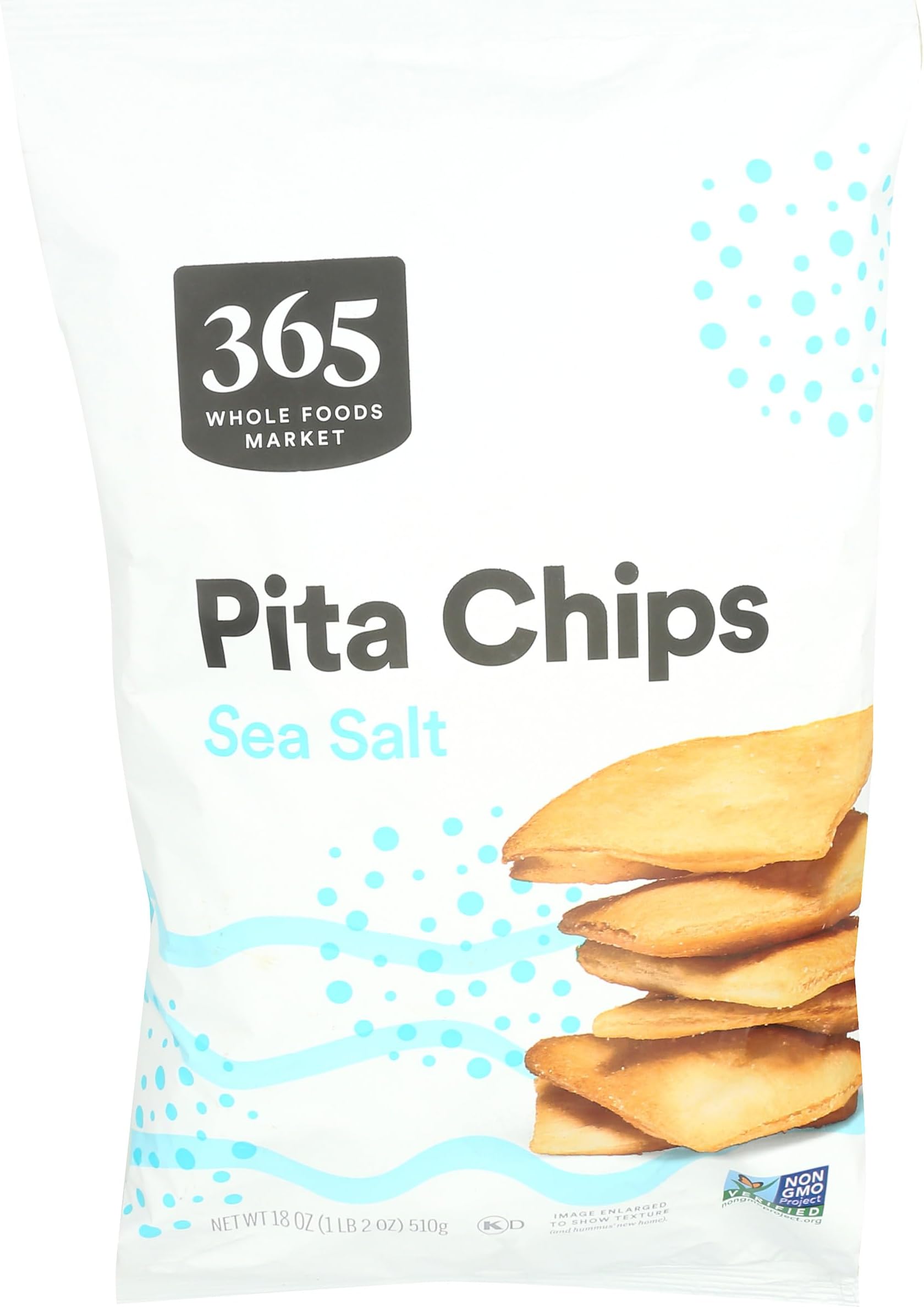365 by Whole Foods MarketSea Salt Pita Chips, 18 Ounce