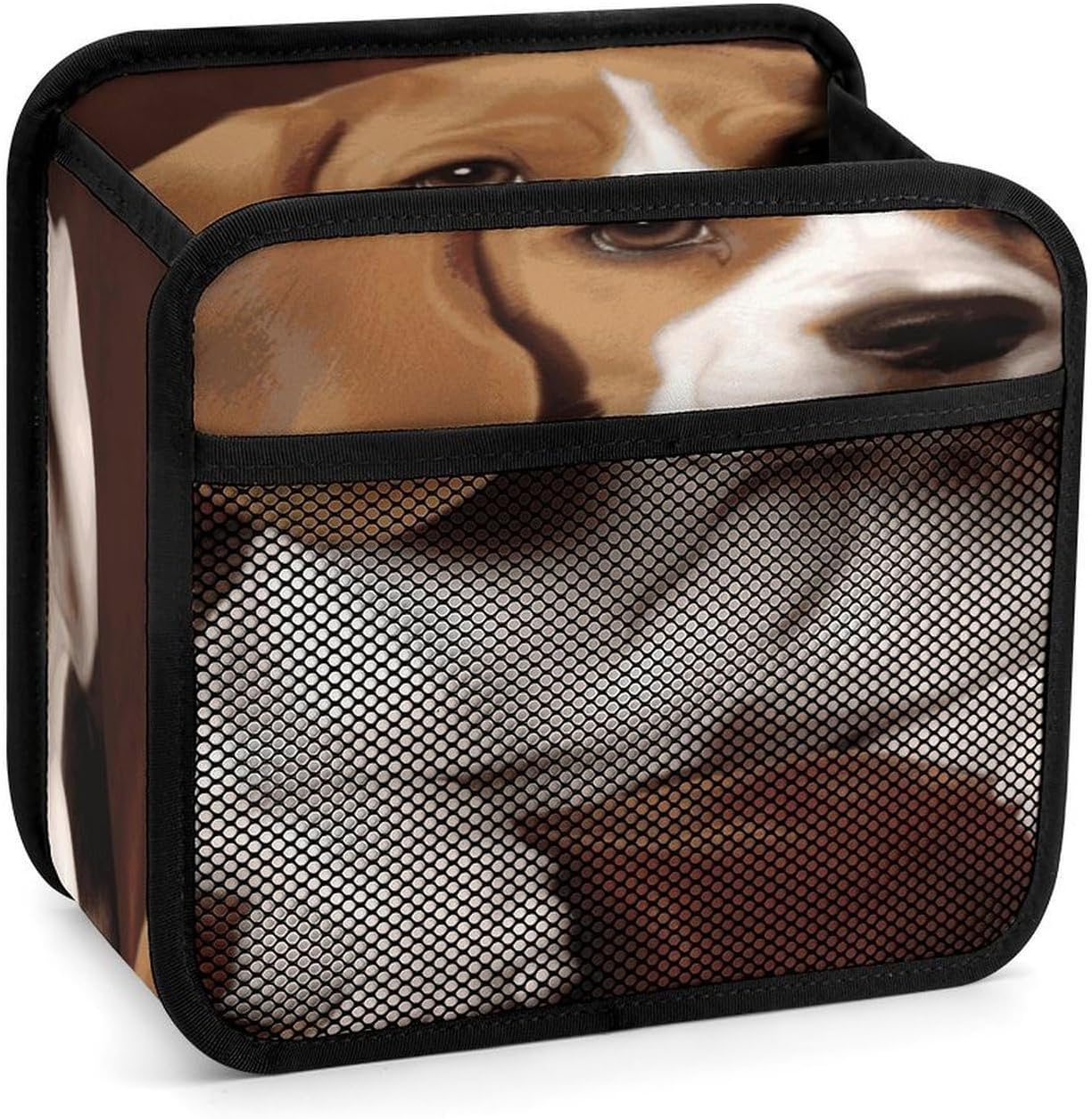 Ovely Pet Dog Beagle Car Seat Organizer with Storage Pockets