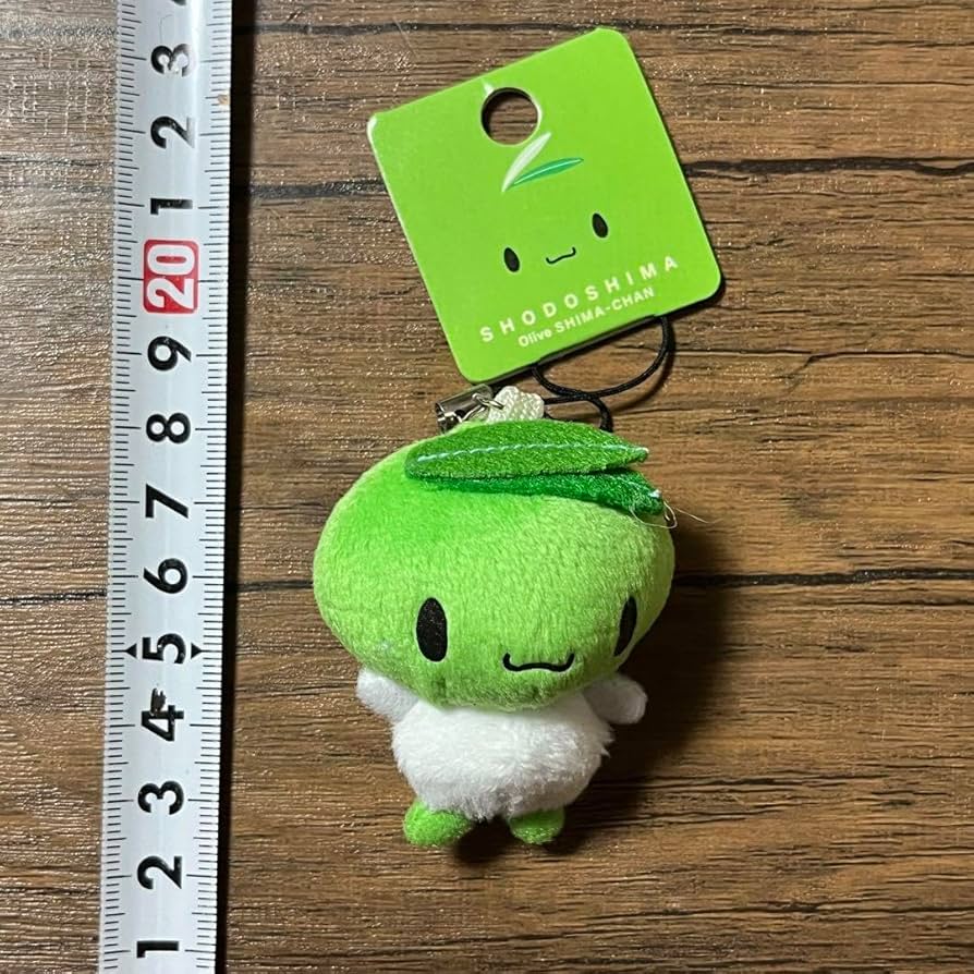 【レア品希少品】しあわせのマスコット　オリーブちゃん　小豆島 オリーブしまちゃんぬいぐるみストラップ！ 微妙に1体1体顔が