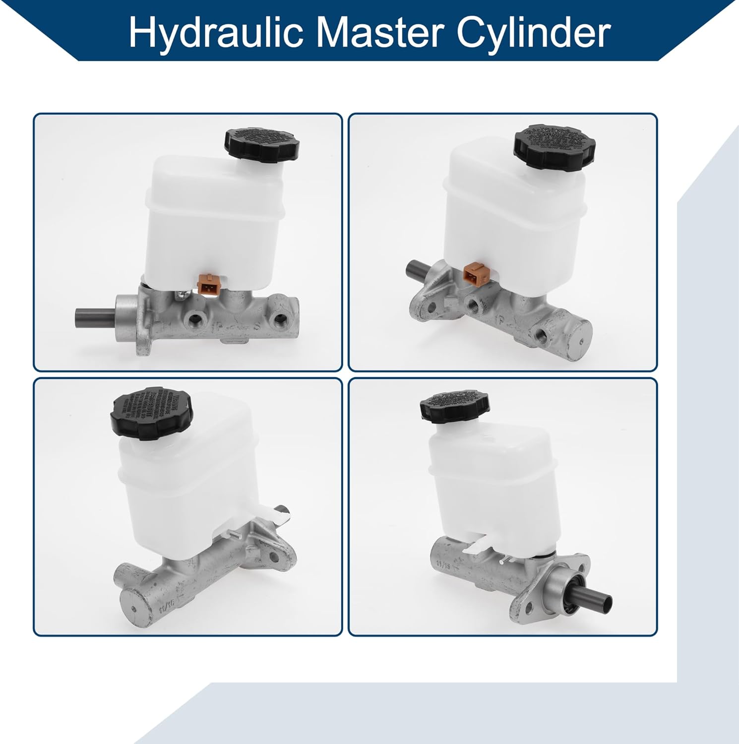 No.585102B300/M630672 Brake Master Cylinder with Reservoir for Hyundai Santa Fe 2006-2009 Hydraulic Master Cylinder Aluminum Alloy Plastic 1 Pc