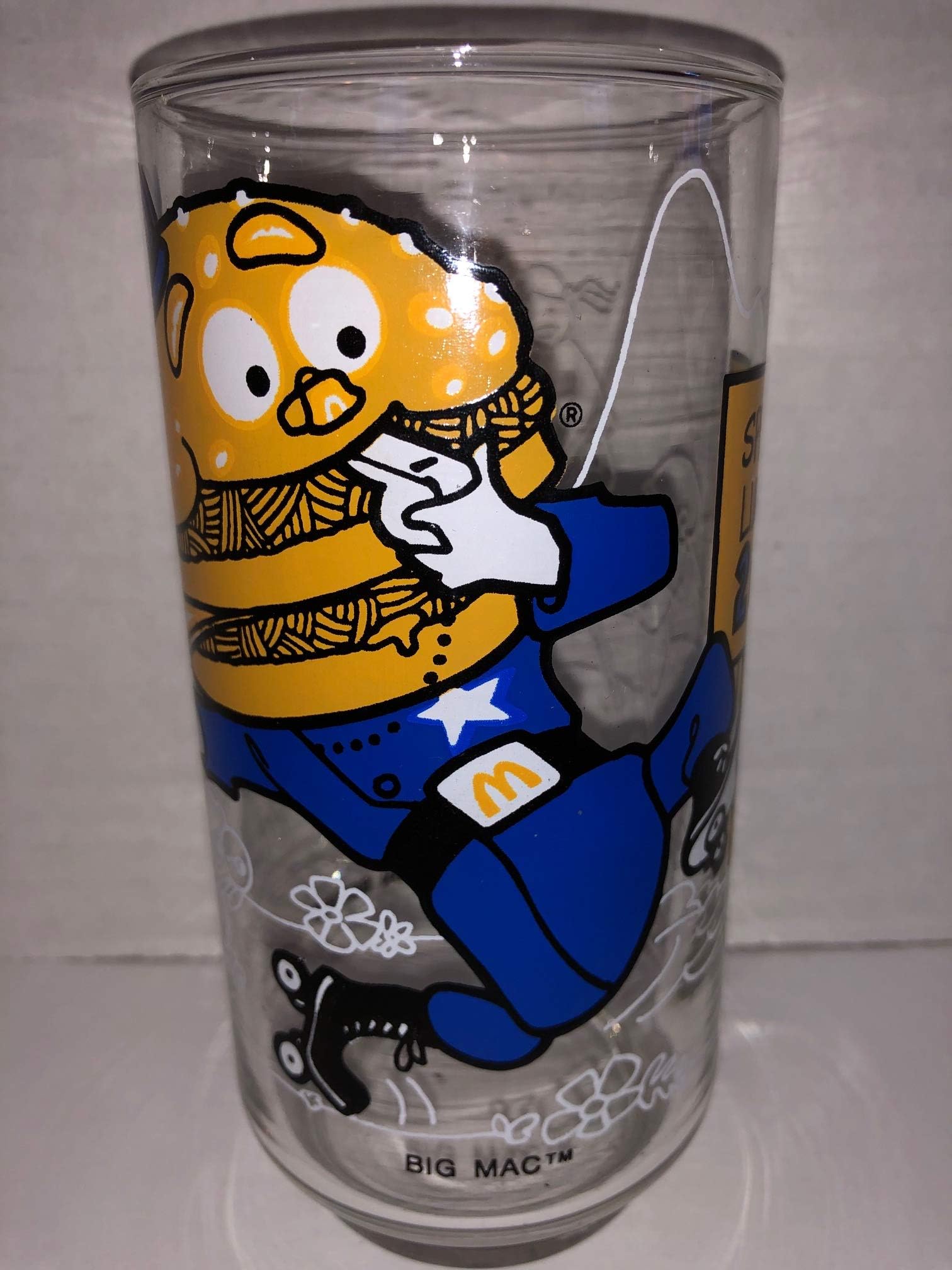 Action Series Glass (1977 / Big Mac / 5 1/2")