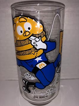 1977 McDonalds Big Mac Glass Tumbler