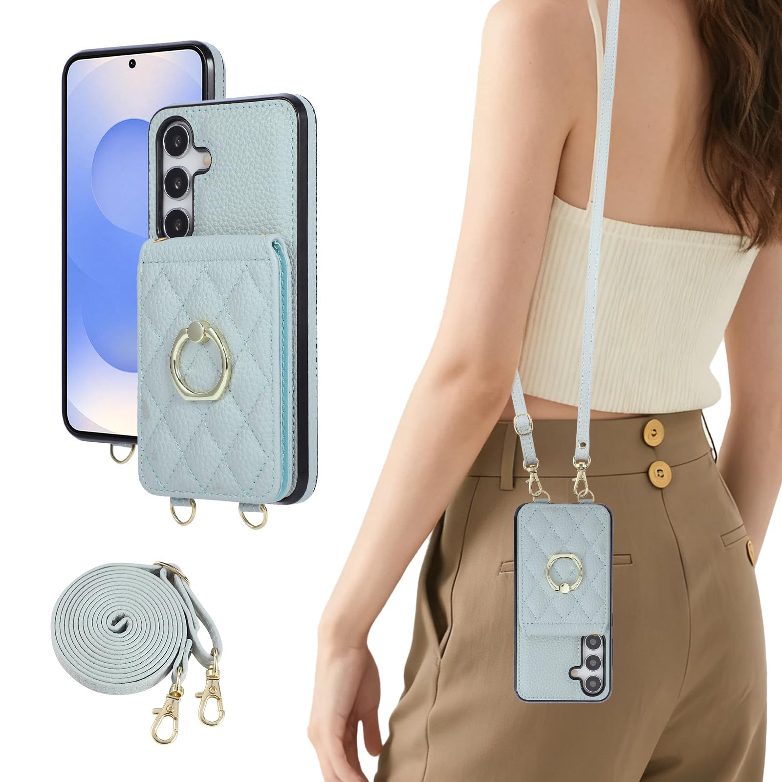 Amazon.co.jp: KW-LINK Galaxy A54 5G 用 ケース 手帳型 ショルダー