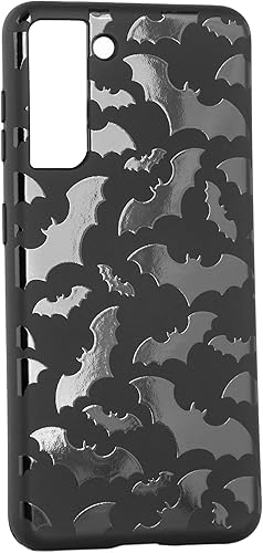 Miniatura 4 de Funda negra mate para teléfono compatible con Samsung Galaxy S22 5G 2022  Funda protectora de goma para móvil, bonita funda de goma espeluznante con