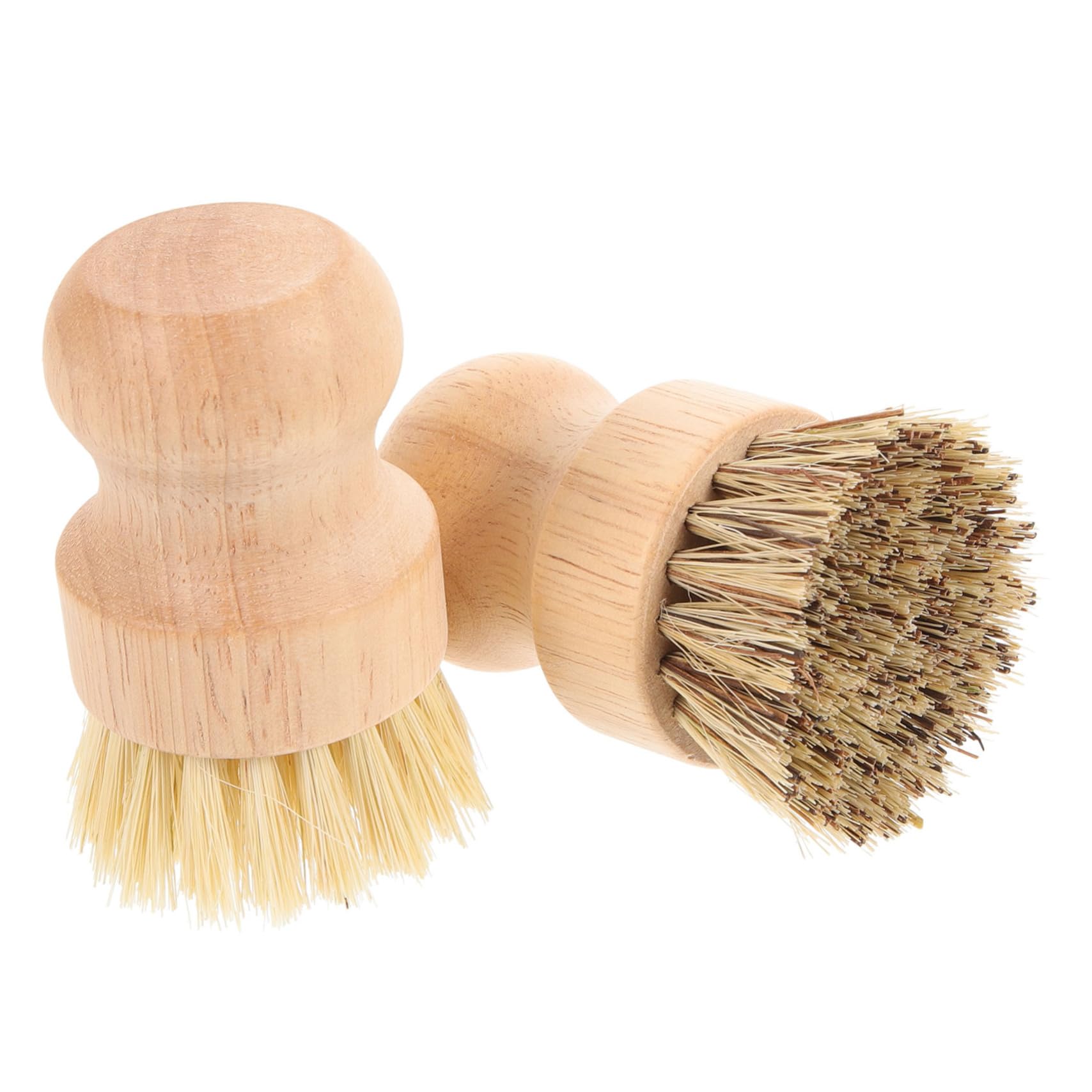 Brosse à vaisselle naturelle Healvian pour nettoyer efficacement vos poêles et éviers encrassés
