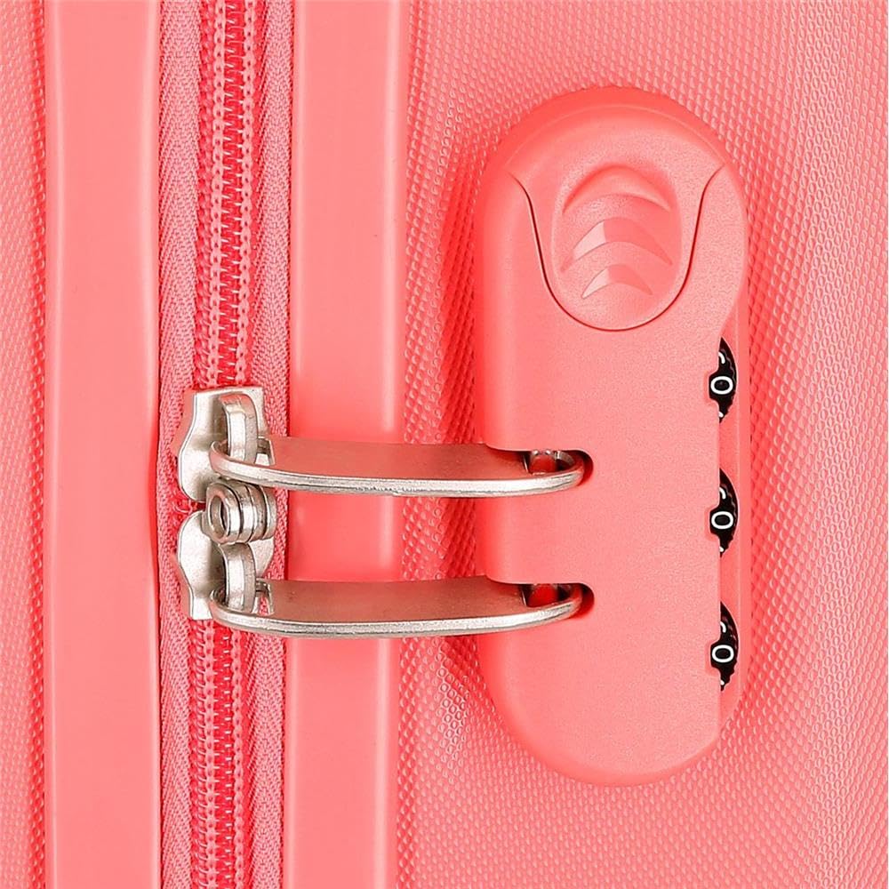 Disney Joumma Stitch Cuddle Me Valigia da Cabina Rosa 38 x 55 x 20 cm Rigido 2 kg Chiusura a combinazione Laterale ABS 2 kg 34 L Bagagli a Mano, Rosa, Taglia unica, Valigia cabina