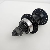 Vista 8 de Parte de rueda de bicicleta Buje delantero de bicicleta 36 agujeros, aleación de alumbre, 3.937 in de ancho, cubo delantero de bicicleta