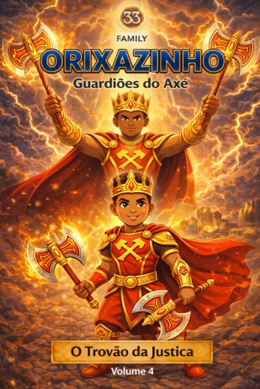 ORIXAZINHO - GUADIÕES DO AXÉ: O Trovão da Justiça: 4