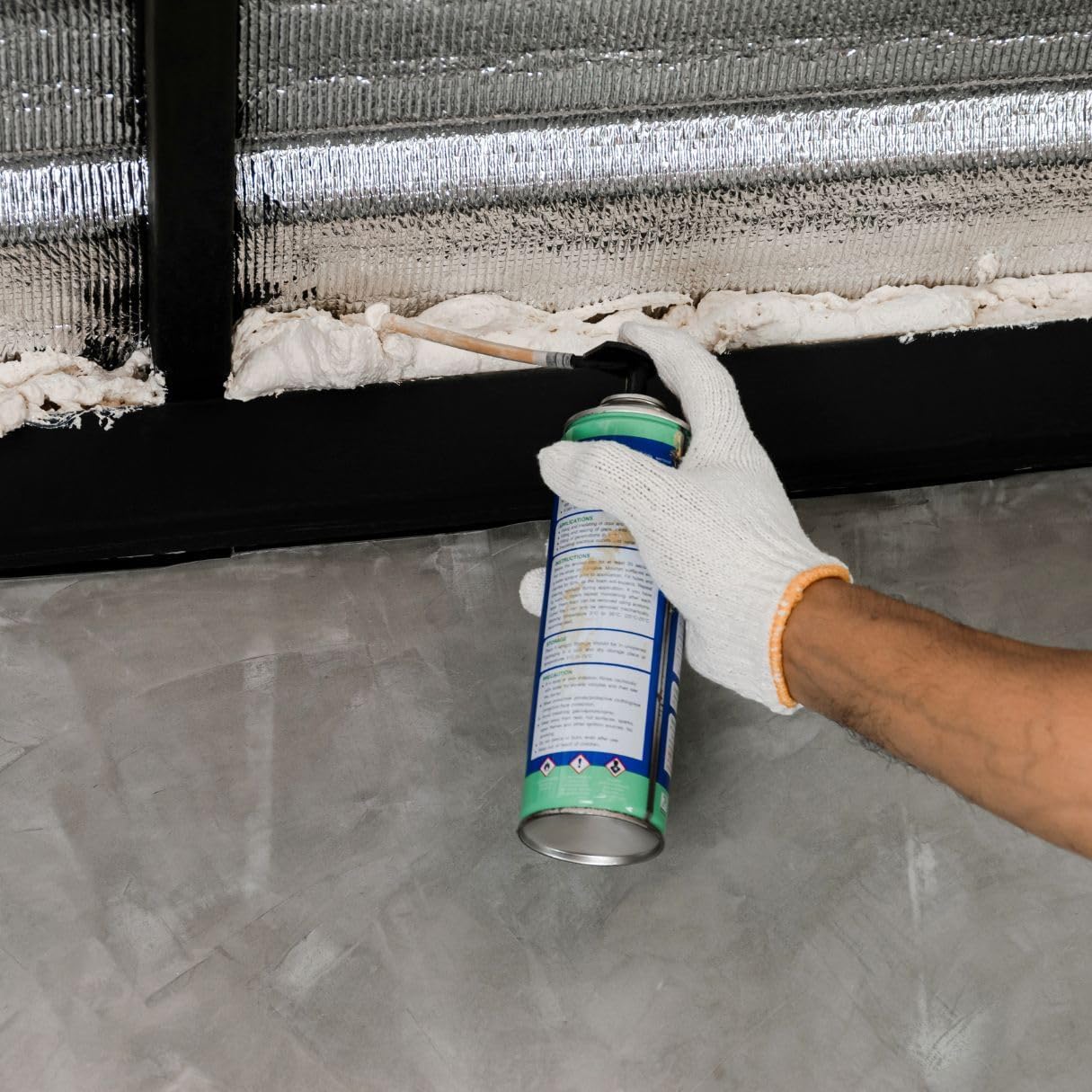 Mousse de construction en polyuréthane - 500 ml - Élan Pro - Blanc - Mousse d'isolation et de remplissage de joints efficace pour des applications précises - Mousse pour isoler - Mousse de