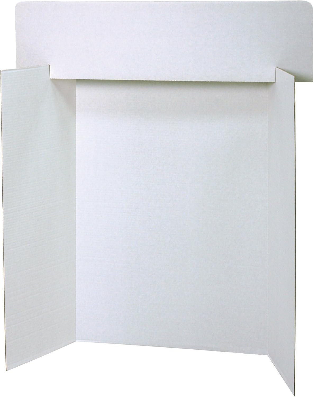 Pacon Spotlight Corrugated Presentation Headers Display, 36 X 9 1/2, White/Kraft Back, 24/Carton