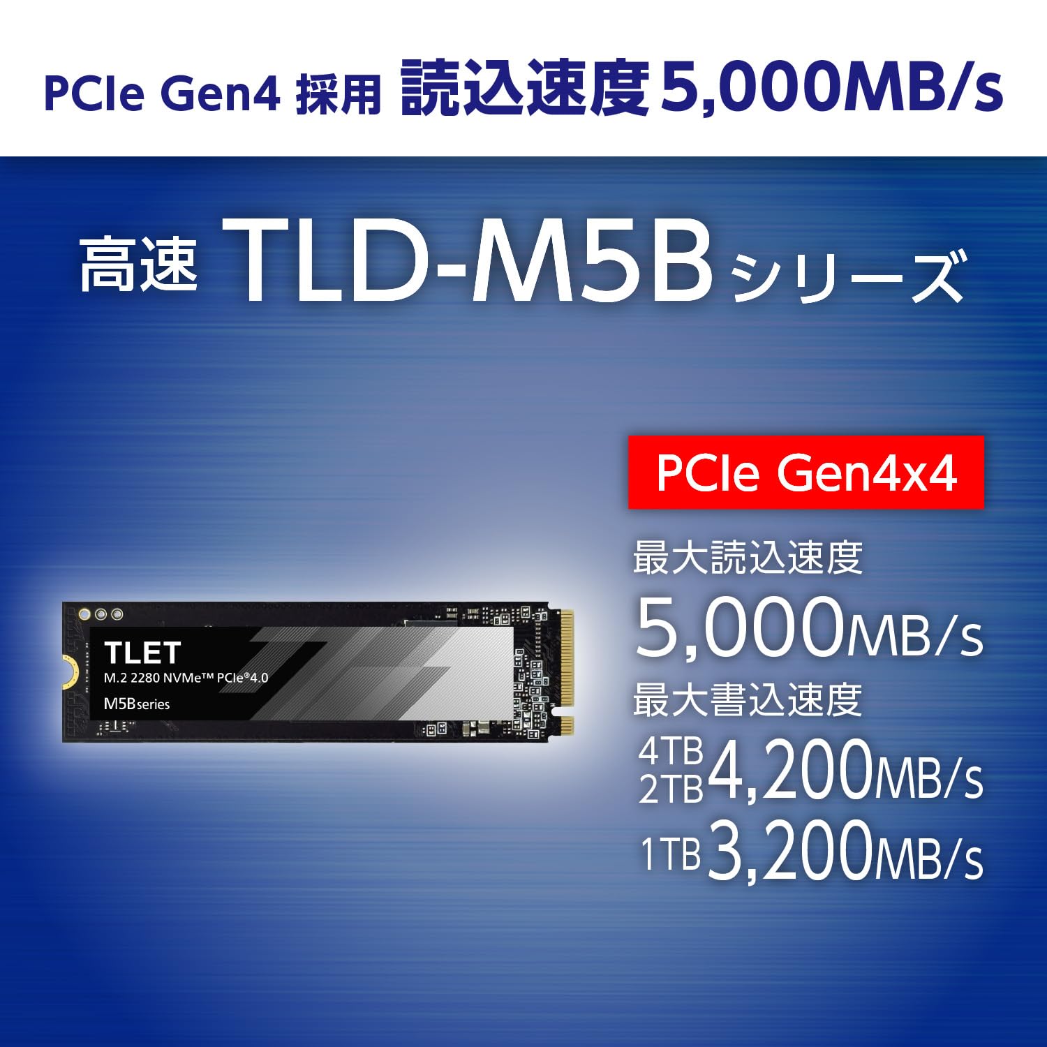 Amazon | 東芝エルイートレーディング(TLET) 内蔵SSD 1TB PCle Gen4x4
