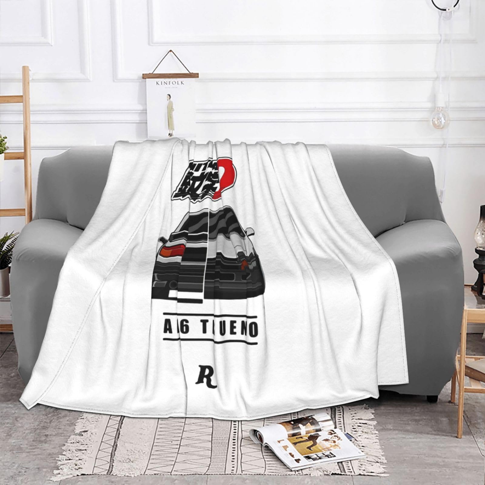 Amazon｜頭文字d イニシャル D ae86 ブランケット 毛布 タオルケット