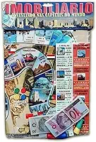 Jogo De Tabuleiro Mesa Banco Imobiliário Brinquedo Educativo Divertido 2 A 4 Jogadores