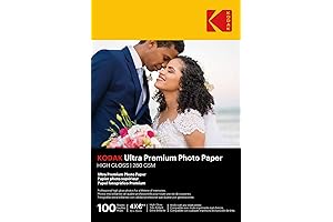 Kodak Premium 4x6-Inch Glossy Photo Paper (100 Sheets)
