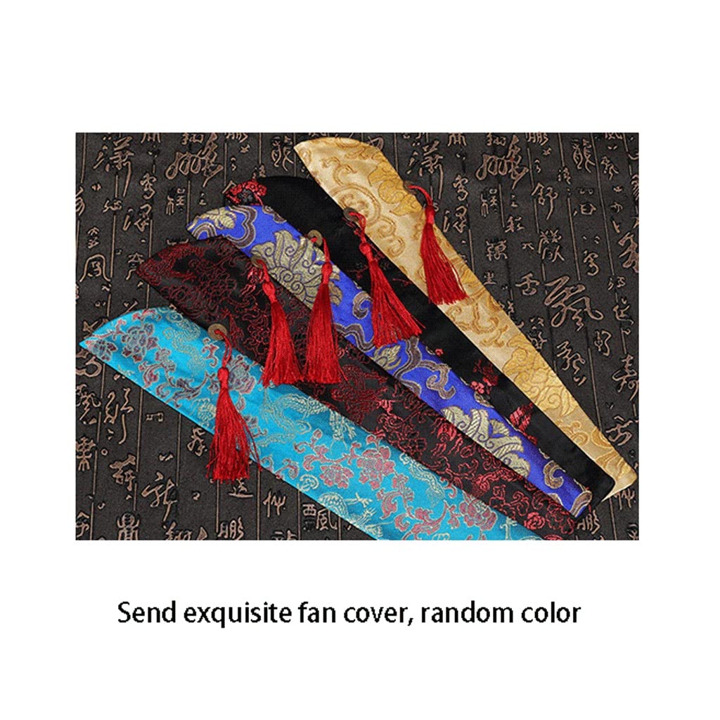 Abanicos plegables decorativos Abanicos plegables florales de mano Abanicos de mano Abanicos de papel Patrón floral dibujado a mano Abanicos de mano huecos for mujeres y hombres Abanico de mano de reg
