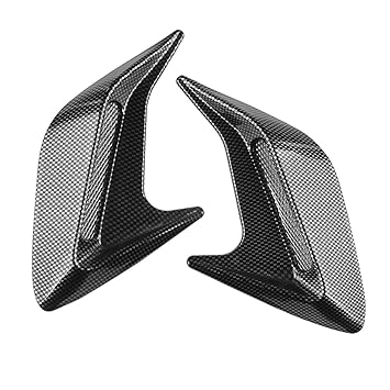 Andux Car Vent Grille Cover Decorative Air Flow Intake 2pcs JFK-02 (Carbon fiber)