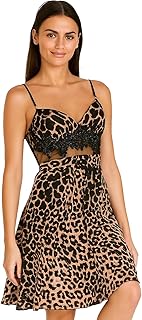 932 Tiger Short Dress (Camel Tiger)