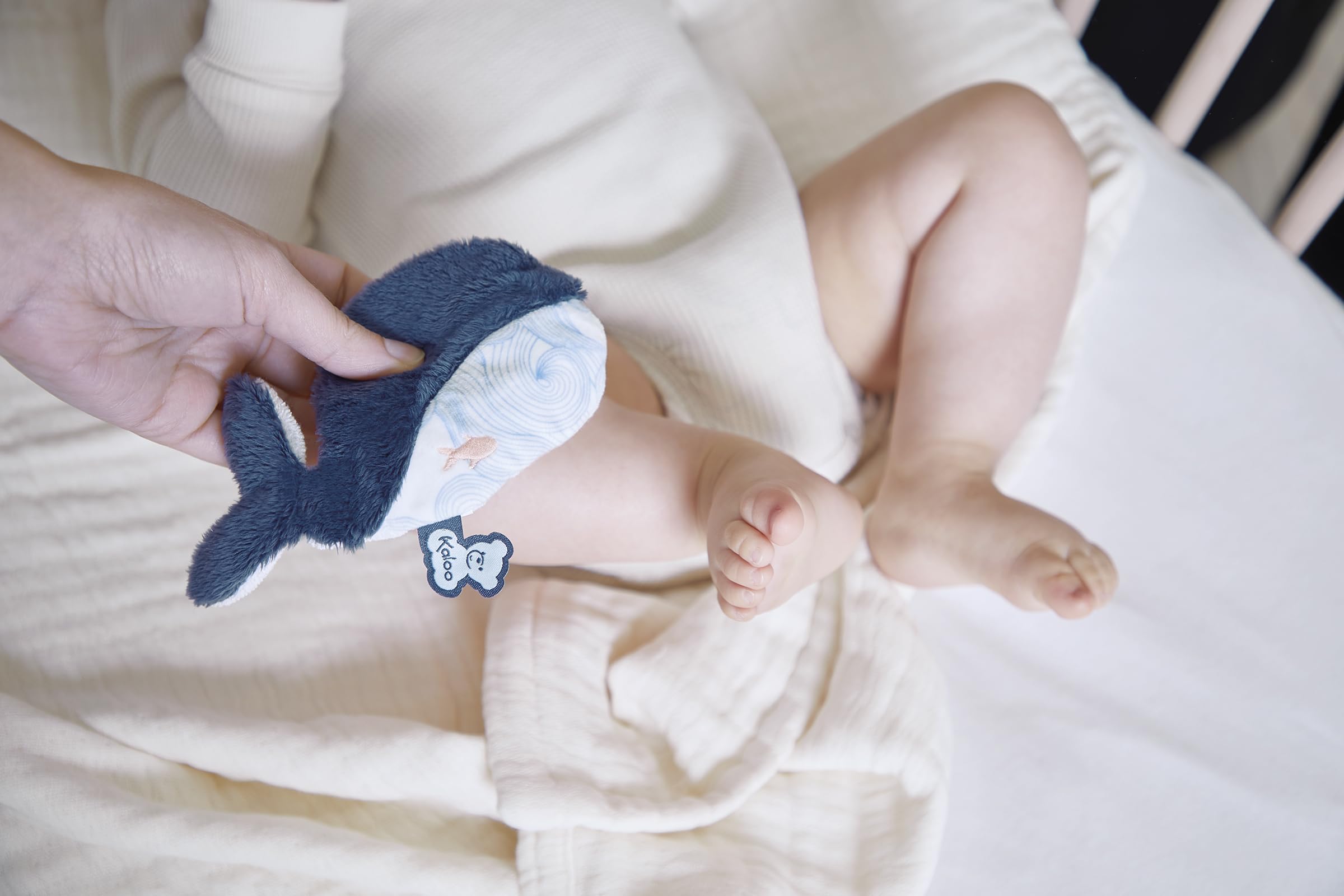 Kaloo - Baby Cold Pack - Soothing Plush - Whale Plush - Cold Relief - Blue - from Birth - K211006, 16 x 9 cm - Image 4