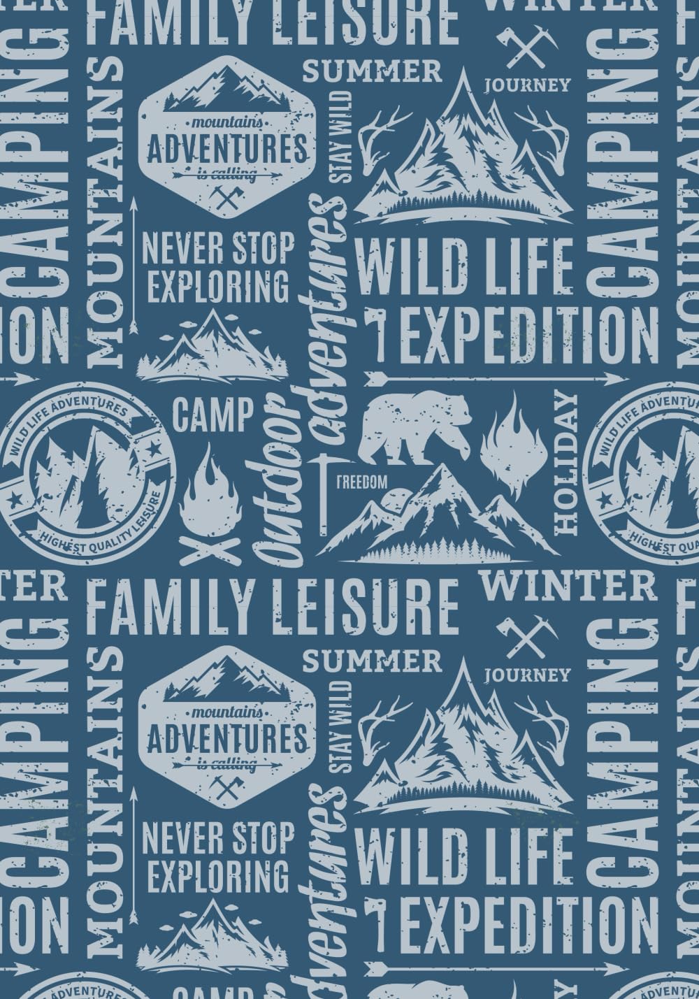 Camping Journal & RV Travel Logbook: RV Trip Campsite Caravan Holiday Record & Adventure Travel Notebook