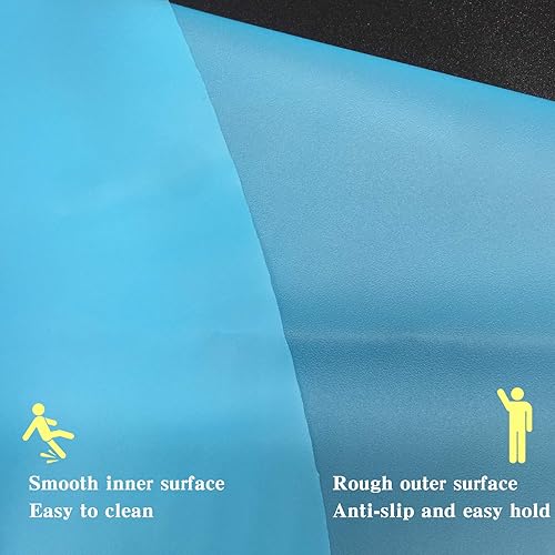 Miniatura 3 de Bolsas de tubería reutilizables, 6 bolsas de repostería de silicona en 3 tamaños (12.0in + 14.0in + 16.0in), 6 acopladores de glaseado para consejos