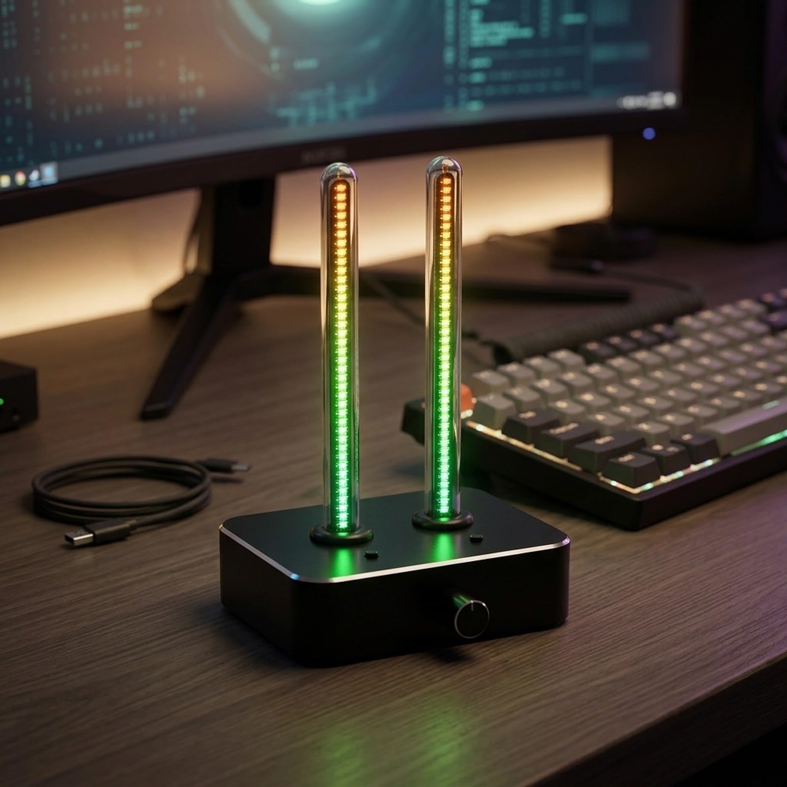 Retro IN-9 für nixie Tube Audio für spectrum Analyzer RGB LED