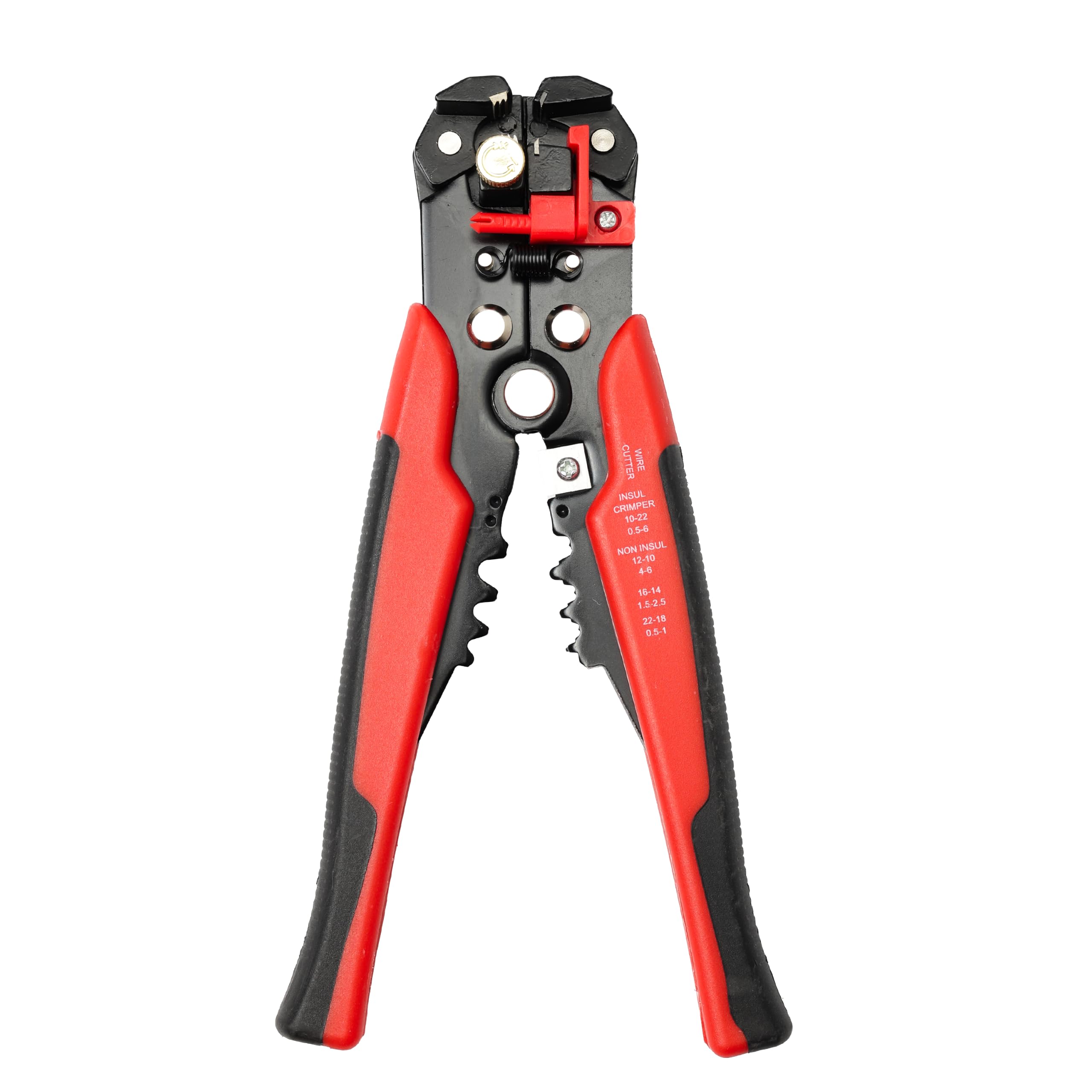 SPARTAN 8 Inch Automatic Wire Stripper, Cutter & Crimping Tool | Self-Adjusting Wire Stripping Pliers for Wires | Heavy Duty Carbon Steel | Ergonomic Non-Slip Handle | Electrician Hand Tool-image-10