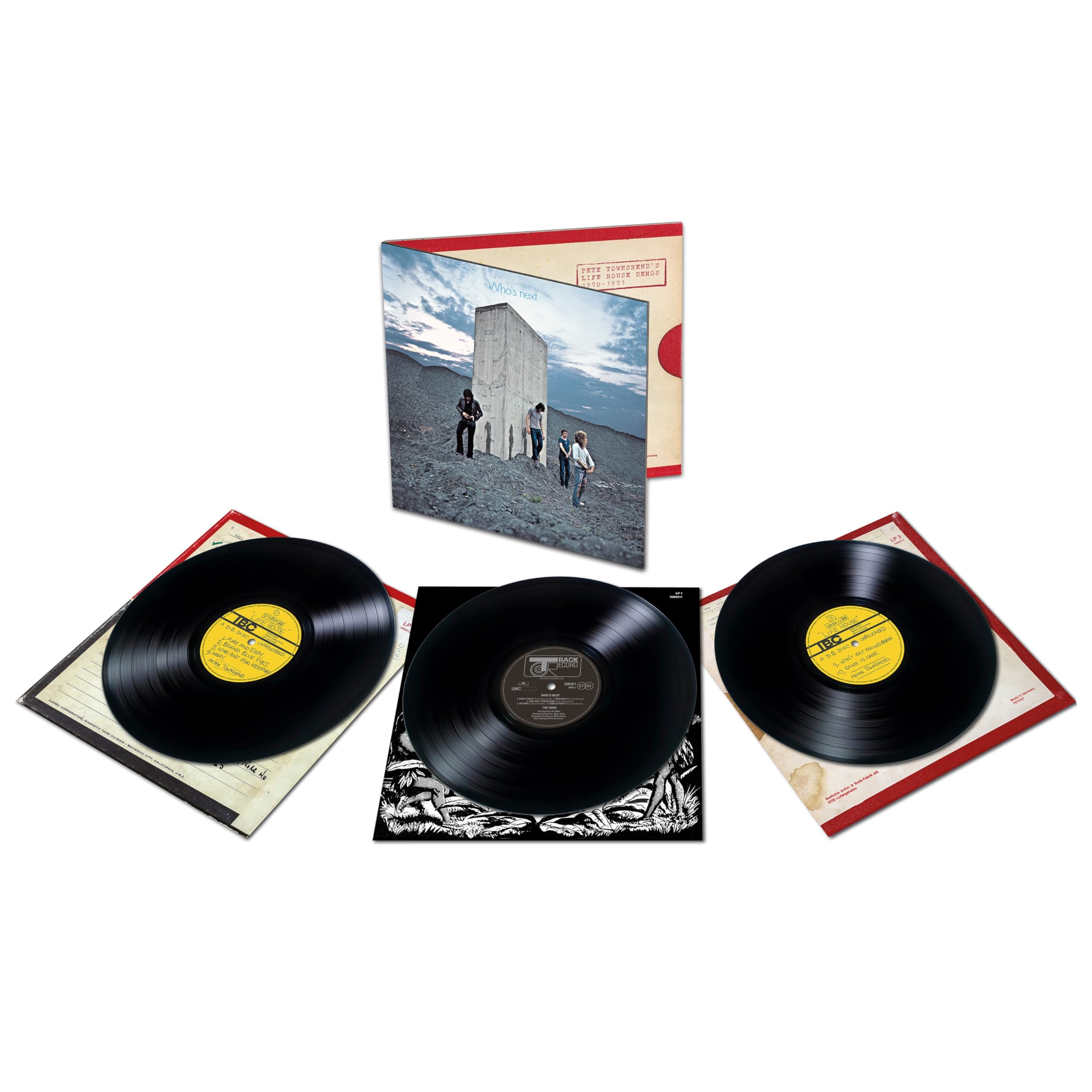 The Who - Who's Next + Pete's Demos 50th Anniversary 3LP Vinyl 12"" Box Set